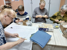 «Лоскуток» шьет белье для участников СВО 1